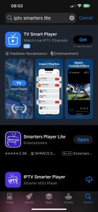 Download IPTV Smarters Lite